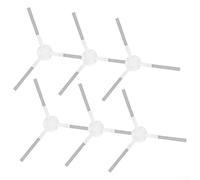 Replacement Side Brush Kit Compatible with, for XIAOMI for MIJIA B116 X20 Plus, Robot Vacuum, Nylon Bristles Corner Cleaning Tool Installation White(6pcs)