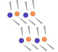 Replacement Side Brush Kit - for Narwal - for Freo Pro - for Freo Z10 Z10 - for Ultra Robot Vacuums - Angled Nylon Bristles - for Corner Cleaning - Lasting Plastic Hub -(8PCS)