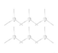 Replacement Side Brush Kit for Xiaomi for MIJIA B116, and X20 Plus Robot Vacuum, Cleaners with Angled,Nylon Bristles for Deep Corner Cleaning Easy Install White(6pcs)