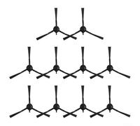 Replacement Side Brush Pack for MEDION X10 SW Vacuum Cleaner, 4 or 10 Pieces Designed to Support Optimal Cleaning Performance on Various Surfaces (10 PACK)
