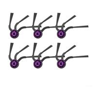 Replacement Side Brush Pack of 6 for Eureka J15 Max Ultra Self Emptying Robot Vacuum Cleaner, Made with Plastic and Nylon to Enhance Cleaning Performance in Edges