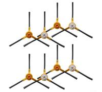 Replacement Side Brushes 8pcs for bObsweep PetHair for slam Robot Vacuum - Sturdy Plastic Nylon Edge Cleaning Tools Spare Part Corner Cleaning Accessories
