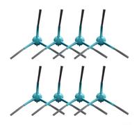 Replacement Side Brushes Compatible With For Okami R117 Robot Vacuum Cleaner Nylon Bristles For Efficient Corner And Edge Cleaning Home Maintenance Accessories Eight Piece Set Black Color