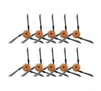Replacement Side Brushes for Dreame S60 Pro X60 Pro S60 - Nylon Edge Tool Robot Vacuum Cleaner Accessories 10 Pcs(Annual Sets)
