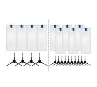 Replacement Side Brushes for for X-Plorer Series 130 AI Robot Vacuum, Compatible with RR90 RR9065 RR9067 RR9075 RR9077, Nylon Bristle for Edge Cleaning (A)
