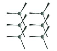 Replacement Side Brushes for Lefant for M3 Robot Vacuum Cleaner 6 Pieces Accessory Set Hard to Reach Corner Cleaning Brushes Dust Debris Removal Enhancement Easy to Replace Maintenance Parts Kit