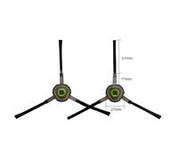 Replacement Side Brushes for Lefant Robot Vacuum Cleaners - 8-Piece Set Compatible with M1, M2 Pro, U180 & T700 Models - Nylon-Plastic Corner Clea