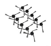 Replacement Side Brushes for Mova E40 Ultra Robot Vacuum Cleaner 10 Pack Nylon Tips and Sturdy Plastic Base Design