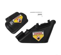 Replacement Side Discharge Chute and Hinged Mulch Assembly for 21 Inch Push Lawn Mowers TB110 TB130 TB200 TB230 to Promote Lawn Health by Returning Nutrients to Soil