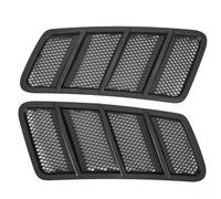 Replacement Side Hood Air Vent Grille Cover Pair for Mercedes W166 ML GL Class Front Left and Right with OEM Connector Part Number 1668800105 1668800205