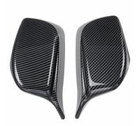 Replacement Side Mirror Cover Caps For BMW E60 E61 2003-2008 M Style Carbon Fiber Look
