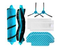 Replacement Side Roller Soft Brush Hepa Filter Mop Cloth Rag Compatible with Cecotec Conga 1890 Robotic Vacuum Cleaner Spare Parts (Set I)