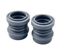 Replacement Silicone Bellow for Lagom Min for hopper - Air Blower to Eliminate Coffee Grounds Retention - 2 Pack Flexible Parts for Stable Particle Size - Grey