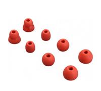 Replacement Silicone Ear Caps For Beats X/Powerbeats Pro Earbuds, Secure Fit Fall Resistant Eartips For Beats Flex Wireless Earphones Sports Audio Accessories，red