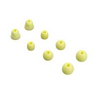 Replacement Silicone Ear Caps For Beats X/Powerbeats Pro Earbuds, Secure Fit Fall Resistant Eartips For Beats Flex Wireless Earphones Sports Audio Accessories，jungle green