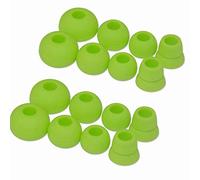 Replacement Silicone Ear Tips Earbuds For Powerbeats 2 & For Powerbeats 3 Earphones 8 Pairs (Green)