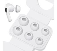 Replacement Silicone Ear Tips for Airpods Pro, Silicone Ear Tips with Noise Reduction Holes and Dust Guard, Anti-Slip Soft Earbuds for Airpods Pro 2nd Generation fit The Charging Case, S/M/L, 3 Pairs