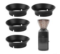 Replacement Silicone Gasket For Baratza For Encore For Virtuoso Preciso Coffee Grinder Black Washer Seal Ring Easy Install Material Long Lasting Performance Accurate Fit 62mm Size 4 Pack Included