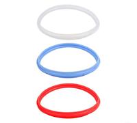 Replacement Silicone Sealing For Rings for InstaPot, 3 Pack Gaskets for Pressure Cookers, Engineered for Durability and Performance (6QT)