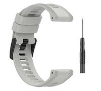 Replacement Silicone Watch Strap 22.4mm Band for Garmin Forerunner 955 Descent G1 Wristbands Accessories