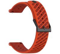 Replacement Silicone Watch Strap Compatible with Cillso IDW26/soudorv T70/Kuizil T70/Csasan T70/WeurGhy T70/Puqo T80/Matast T60/uaue T60 T70 Y88 Straps, Breathable Slotted Band (Dawn Orange)