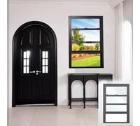 Replacement Single Hung Sliding Window for Home Basement and Bathroom