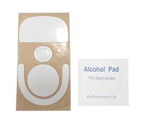 Replacement Skates Pad 1Set Round Curved Edges Feet Stickers For GProX Superlight 2 Skates