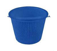Replacement Skimmer Basket for SP1070 & SP1082 Pool Pumps - Weighted Bottom, Lockable Handle, Rubber Construction, White/Blue - Compatible with Hayw(L Blue)