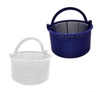 Replacement Skimmer Basket SPX1096CA for Hayward Automatic Skimmers SPX1096CA B168 to Support Effective Pool Filtration (Blue+White)