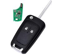 Replacement Smart Key 2 Buttons PCF7937E Remote Car Key Shell Remote Control Remote Control Remote Control Key Fob for 433MHz ID46 PCF7941 Chip for Op*el Adam Astra J Zafira C Mokka Insignia