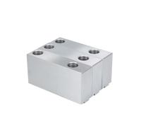 Replacement Soft Top Jaws for 3-Jaw Chucks, 0.05mm Concentricity, Ideal for Machining Soft Workpieces on CNC Lathes, Precision Tooling Accessories