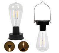 Replacement Solar Light Tops-Light Bulbs 2 Pack,One Thing, Three Uses, Multifunctional Size Conversion Or Personalized Hanging