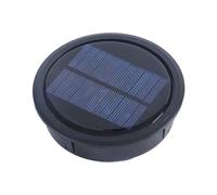 Replacement Solar Panels for Garden Lights | Replacement Solar Light Top | Panel Lantern Lid Lights Replacement Part for Outdoor Hanging Lanterns Lights Garden Patio Decor