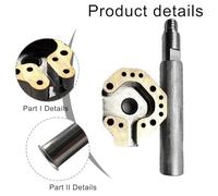 Replacement Soldering Iron Tip for 907 Soldering Station - Quick-Release Lever Type, Copper Alloy with Stainless Steel Coating, High The