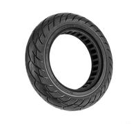 Replacement Solid 10x2.125 Tires for M365 Electric Scooter - Flat Design with Non Pneumatic Rubber Build for Steady Control on Mixed Conditions (Black)