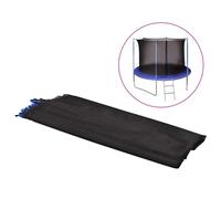 Replacement Spare Net Surround 5 Sizes PE Black for Round Trampolines vidaXL