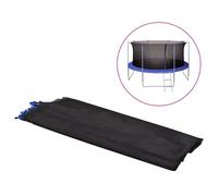 vidaXL Safety Net PE Black for 4.26m Round Trampoline Enclosure Protector
