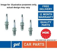 Replacement Spark Plugs x4 NGK PLZKBR7B8G 91530 IXUH22FTT OE205