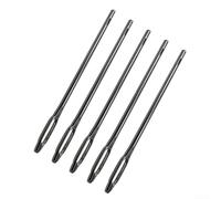 Replacement Split Eye Needle For Solid T-handle Tire Repair Tool - 10 Pack Silver Metal High Strength Direct Swap For General Car Truck Maintenance Kit Spares