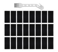 Replacement Sponges Filter And Bursh Sets For Shark For CarpetXpert EX150 EX150C EX200 EX200C EX201 EX300 Models Vacuum Cleaners Accessories(24 PACK)