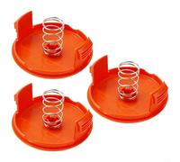 Replacement Spool Cover Set Af-from 100 to 3zp for Blackdecker String Trimmers Gh400 Gh500 Gh600 Cst1000 Nst2018 St7000 3-Pack with Springs