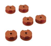 Replacement Spool For Worx Trimmers，Compatible With WG105 WG106 WG108 WG112 WG113 WG115 WG116 WG119， Line Spools，6 Pack Garden Yard Grass Cutting