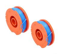 Replacement Spool Line for Flymo Mini Trim & Multi Trim 200/250/300/CT250/REV2000 Models - OEM 5137651-90, Plastic, Orange + Blue, 1/2/4-Pack(2PCS)