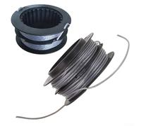 Replacement Spool with .095 Line for T35 Trimmer Head, Compatible with 531300364, for Durable ABS String Trimmer Part for Easy Installation