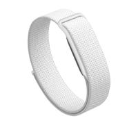 Replacement Sport Strap Compatible with Google Fitbit Air, Adjustable Wristband with Classic Buckle, Water & Sweat Resistant, Durable Accessory for Fitness Tracker (White)