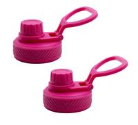 Replacement Spout Lid for Hydro Flask 12 16 18 20 32 40 64oz Wide Mouth Water Bottles,Compatible with Simple Modern, Takeya, Iron Flask, BUZIO Wide Mouth Water Bottle 2.28"BPA-Free (Rose Red)