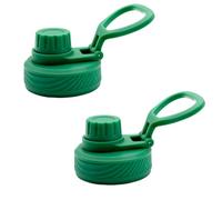 Replacement Spout Lid for Hydro Flask 12 16 18 20 32 40 64oz Wide Mouth Water Bottles,Compatible with Simple Modern, Takeya, Iron Flask, BUZIO Wide Mouth Water Bottle 2.28"BPA-Free (Dark Green)