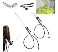 Replacement Sprayer Wand, Pump Action Pressure Sprayer Wand, Retractable Stainless Steel Replacement SprayerWand, Universal SprayerWand Replacements, for Garden Hose Use