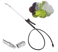 Replacement Sprayer Wands 75cm Adjustable Universal Spray Wands, Stainless Steel Sprayer Wand with Adjustable Nozzle, Trigger Wand, Hose