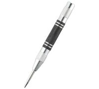 Replacement Spring-Loaded Punch Tool Having Metal Center Punch Centre Customizable Pressure 2 Automatic Plastic for Wood Needles and Metal Drilling (128 mm 12 mm)
